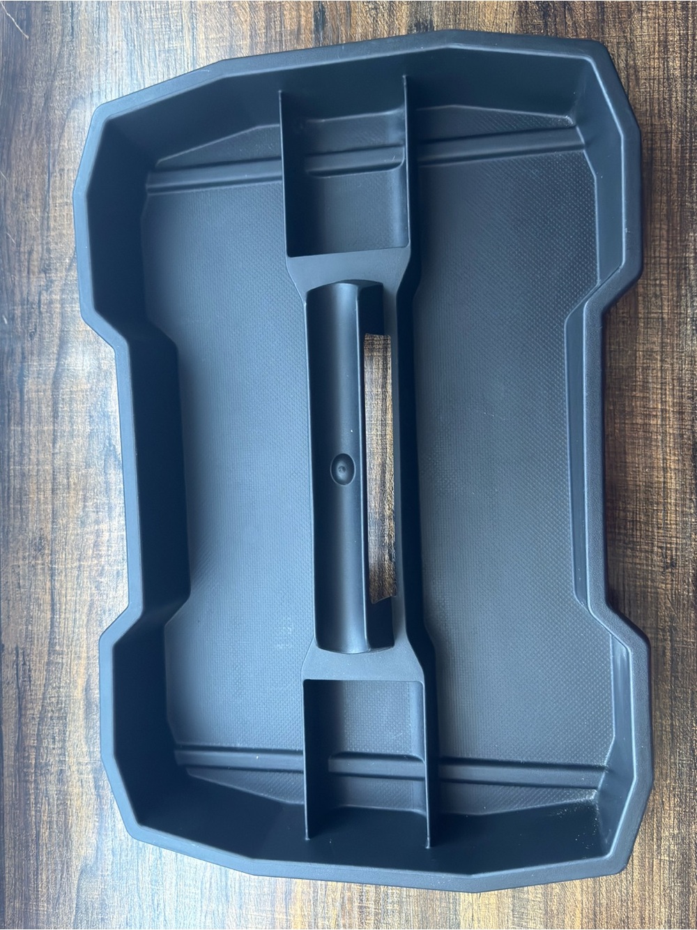 New Black Plastic Utility Cleaning Tool Caddy Tray Box with Handle